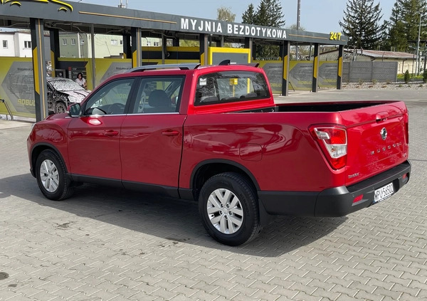 SsangYong Musso cena 152000 przebieg: 6024, rok produkcji 2022 z Maków Podhalański małe 121